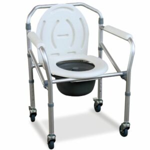BIORT - Cadeira sanitária rodada modelo encartável